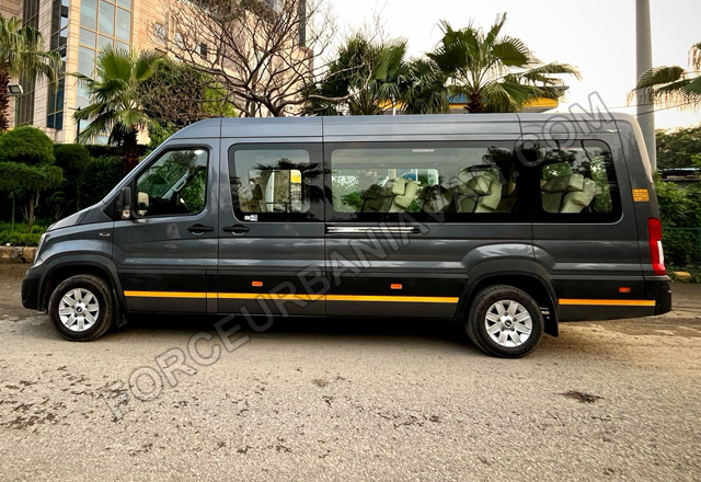 force urbania luxury van on rent in delhi