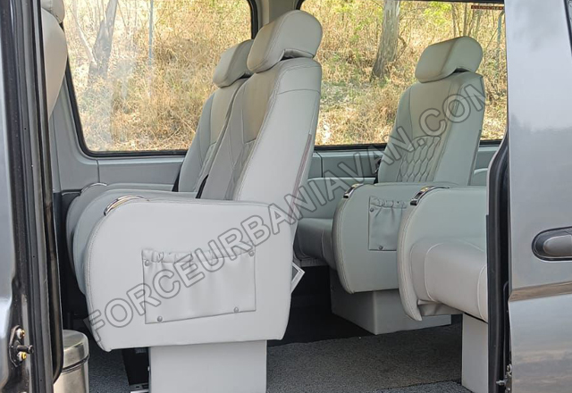 12 seater brand new model force urbania modified seats hire india