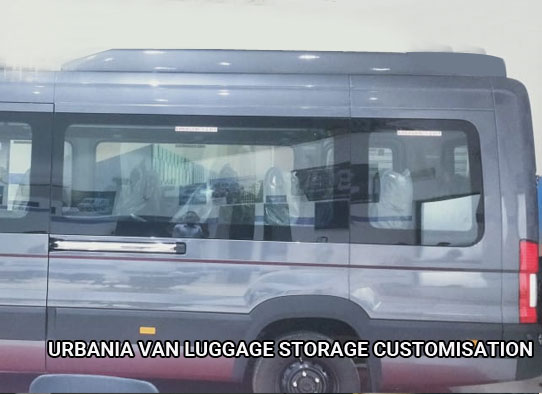 force urbania van luggage storage modification in delhi
