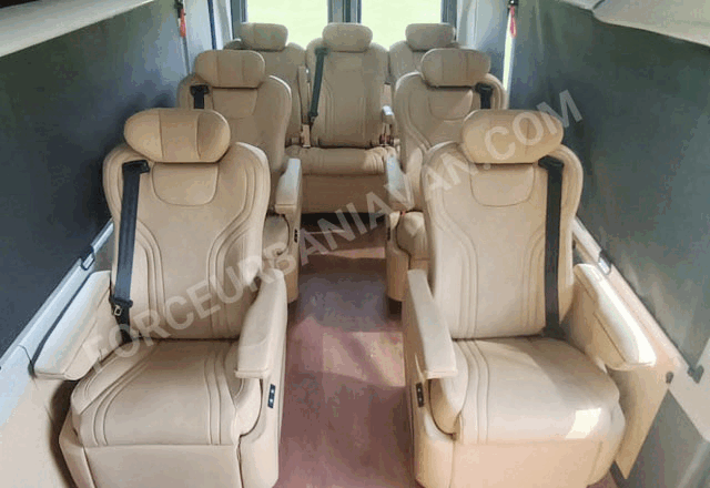 9 seater force urbania van with modified seats hire delhi